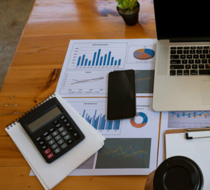 Digital divices like Laptop, phone , calculator and headset